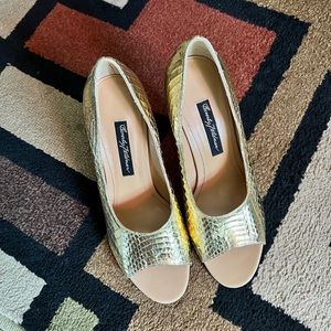 Beverly Feldman Open toe Heels